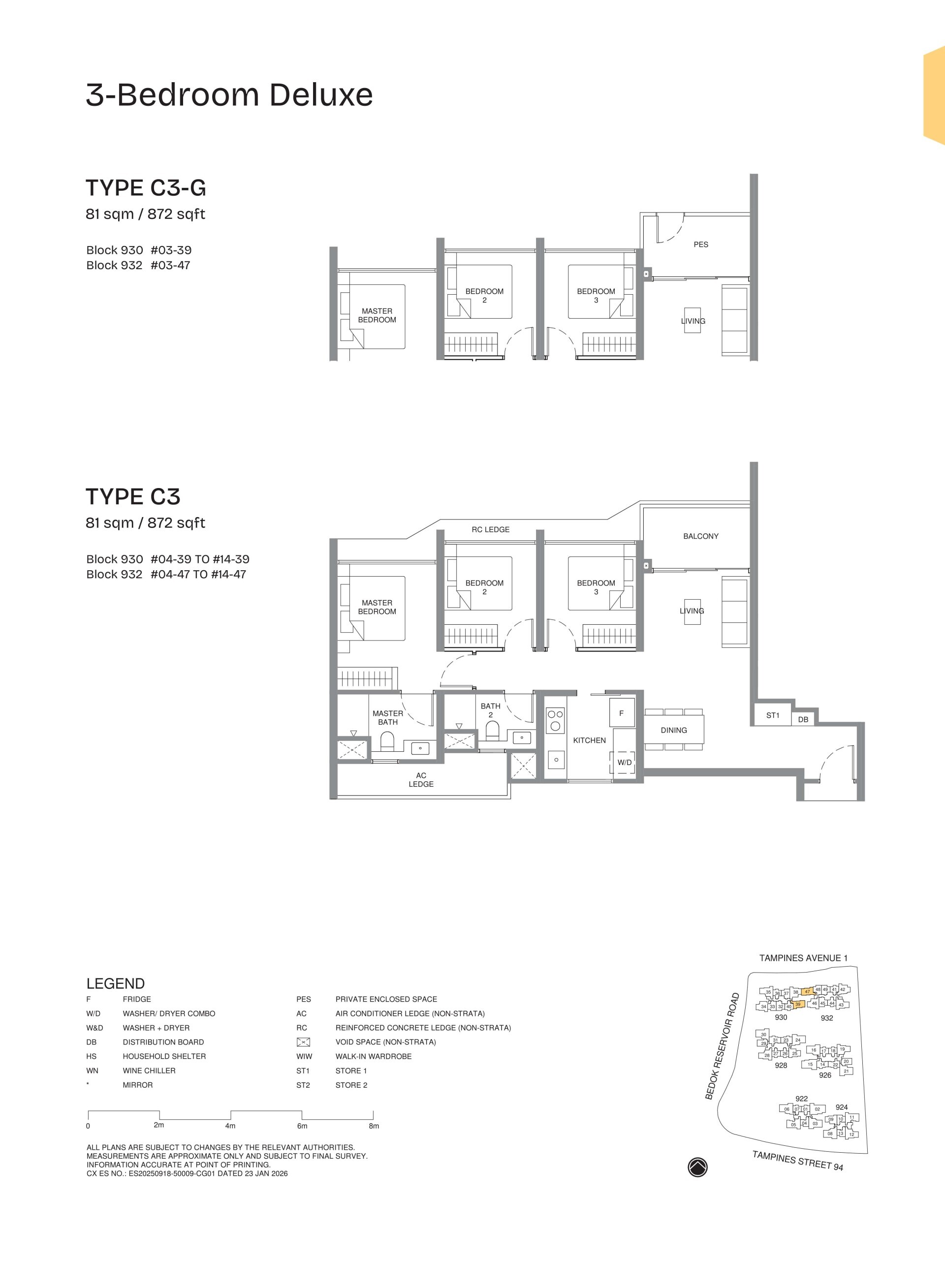 Pinery Residences floorplan